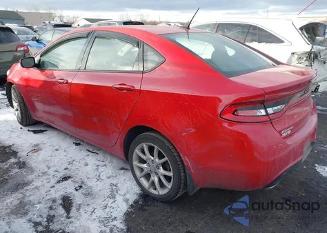 2013 Dodge Dart Sxt из США, поврежденный, VIN 1C3CDFBA8DD151875